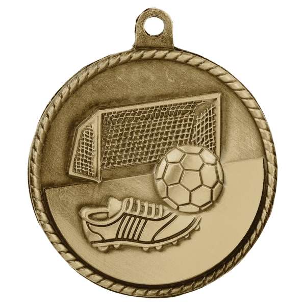 2" Soccer High Relief Medal