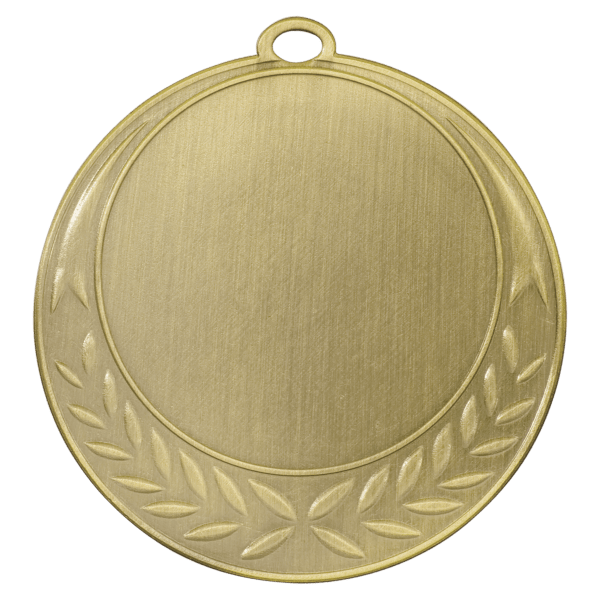 2 3/4" Half Wreath 2" Insert Holder Medal