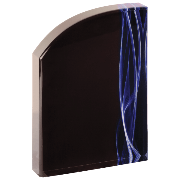 7" Wave Vapor Acrylic