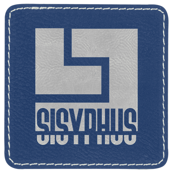 3" x 3" Laserable Leatherette Square Patch with Kota Pro Adhesive - Image 7