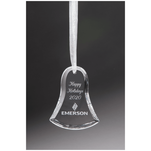2 3/4" Crystal Bell Ornament