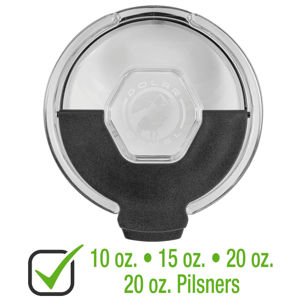 Snap Lid for 10, 15, 16, 20 oz. Polar Camel Tumblers or 20 oz. Pilsners