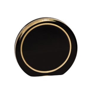 3 1/2″ Black/Gold Ring Aurora Acrylic