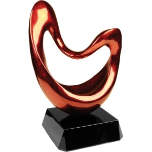 14″ Brown Art Sculpture Award