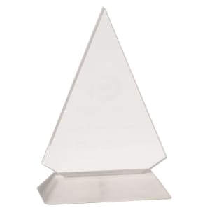 4 1/2″ x 6″ Clear Triangle Pop-In Acrylic (Base not included)