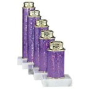 4 3/8″ Purple Star Column with Base & Inst-Award Lid