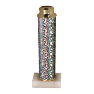 8 3/8″ Silver Star Column with Base & Inst-Award Lid