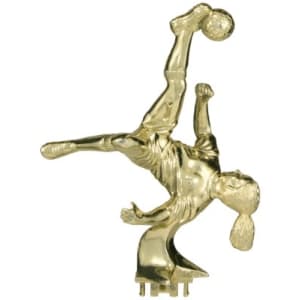 5″ Female Bicycle Kick Soccer Inst-Award Figure