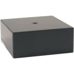 6″ x 2″ Black Genuine Marble Cup Base