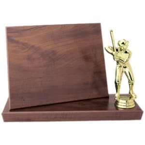 7 3/4″ x 5 3/4″ Cherry Finish Standup Plaque
