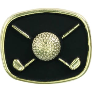 Gold/Black Golf Champion Ring Insert