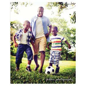 15″ x 18.75″ Gloss White ChromaLuxe Aluminum Photo Panel