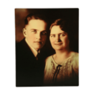 5″ x 7″ Matte White ChromaLuxe Aluminum Photo Panel