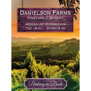 18″ x 24″ Gloss Silver ChromaLuxe Outdoor Aluminum Panel