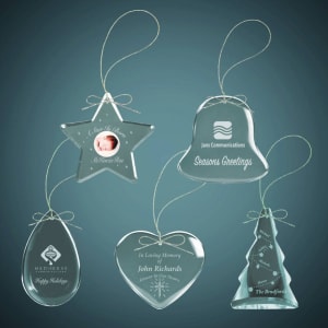 Crystal Ornament Sample Set