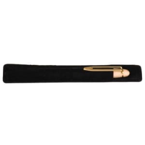6 1/4″ x 1 1/8″ Black Velvet Pen Sleeve (sleeve only, pen not included)