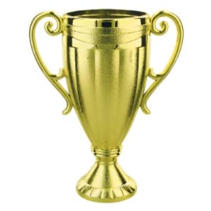 4 5/8″ Gold Plastic Cup