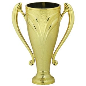 5 3/4″ Gold Plastic Victory Cup