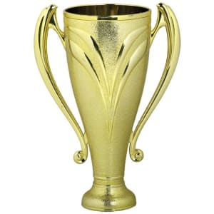 8 1/2″ Gold Plastic Victory Cup