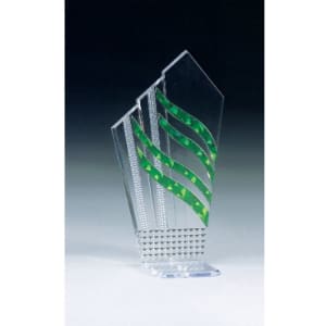 7″ Green Diagonal Diamondback