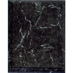 12″ x 15″ Improved Black Marble Finish Plaque
