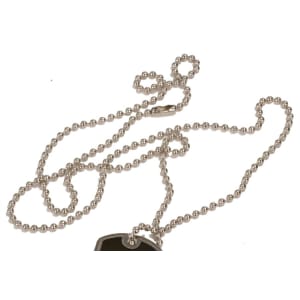 32″ Silver Metal Neck Chain