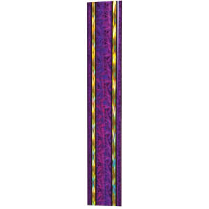 45″ Purple/Gold Rectangular Dazzle Trophy Column