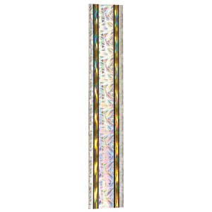 45″ Silver/Gold Rectangular Dazzle Trophy Column