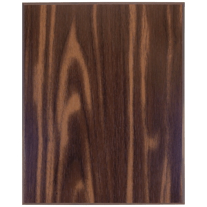 18″ x 24″ Walnut Finish Plaque with 45 Degree Bevel Edge