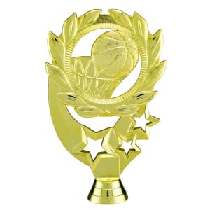 5 1/2″ Basketball Sport Wreath Figure