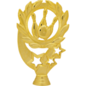 5 1/2″ Bowling Sport Wreath Figure