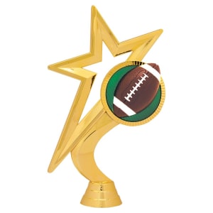 6 1/2″ Gold Star Football Figure