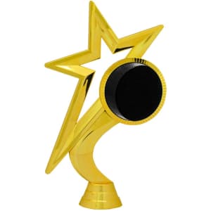 6 1/2″ Gold Star Hockey Figure