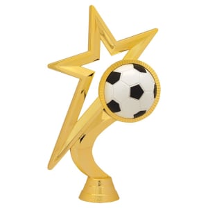6 1/2″ Gold Star Soccer Figure