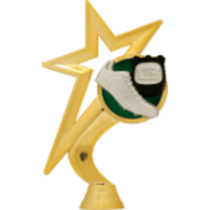 6 1/2″ Gold Star Track Figure