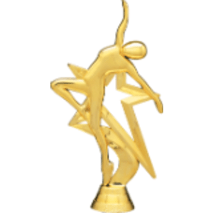 6 1/2″ Gold Star Dance Figure