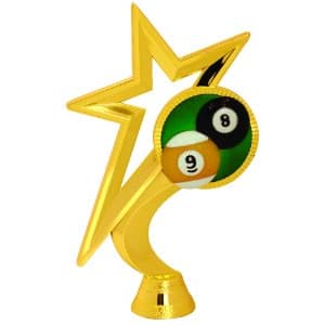 6 1/2″ Gold Star Billiards Figure