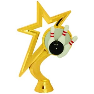 6 1/2″ Gold Star Bowling Figure