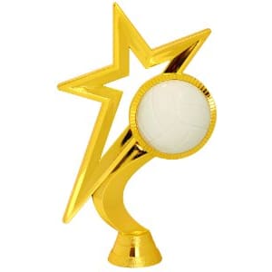 6 1/2″ Gold Star Volleyball Figure