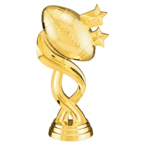 5″ Gold Football Twisted Sport Figure
