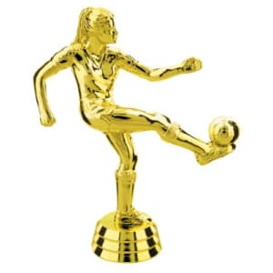 5″ Female Soccer Figure