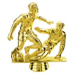 5″ Male Double Action Soccer Figure