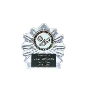 4 1/4″ Clear Flame Sculpted Ice
