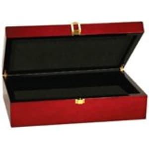 12 1/4″ x 8 1/4″ x 3 1/2″ Rosewood Piano Finish Gift Box