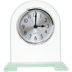 6 1/2″ Arch Glass Clock