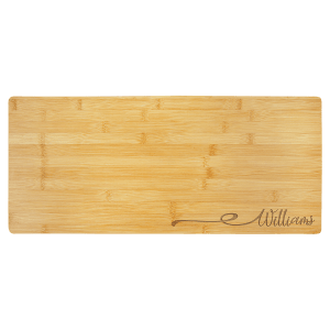 23 3/4″ x 10″ Bamboo Charcuterie Board/Cutting Boardd