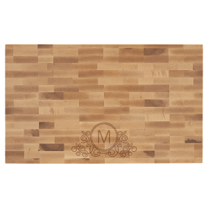 22″ x 13″ x 1 1/2″ Maple Butcher Block Cutting Board