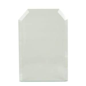 3 1/2″ x 5 1/2″ Jade Clip Corner Gateway Glass Replacement Blank