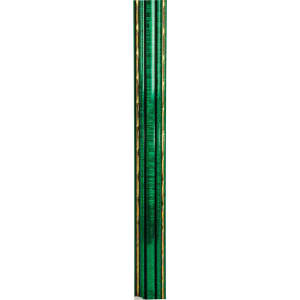 45″ Green/Gold Rectangular Glacier Trophy Column