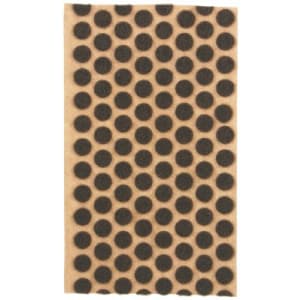 3/8″ Round Brown Felt Dots Roll of 1000